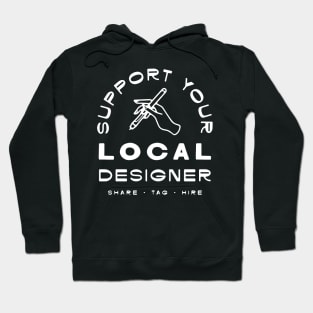 Support Local Version 2 Hoodie